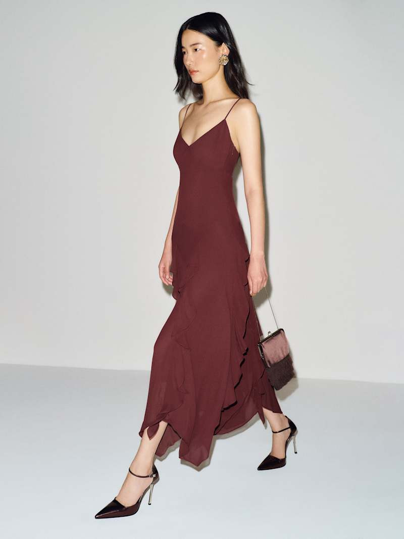 Reformation Allissa Dress Pink 2 | Reformation (Global)