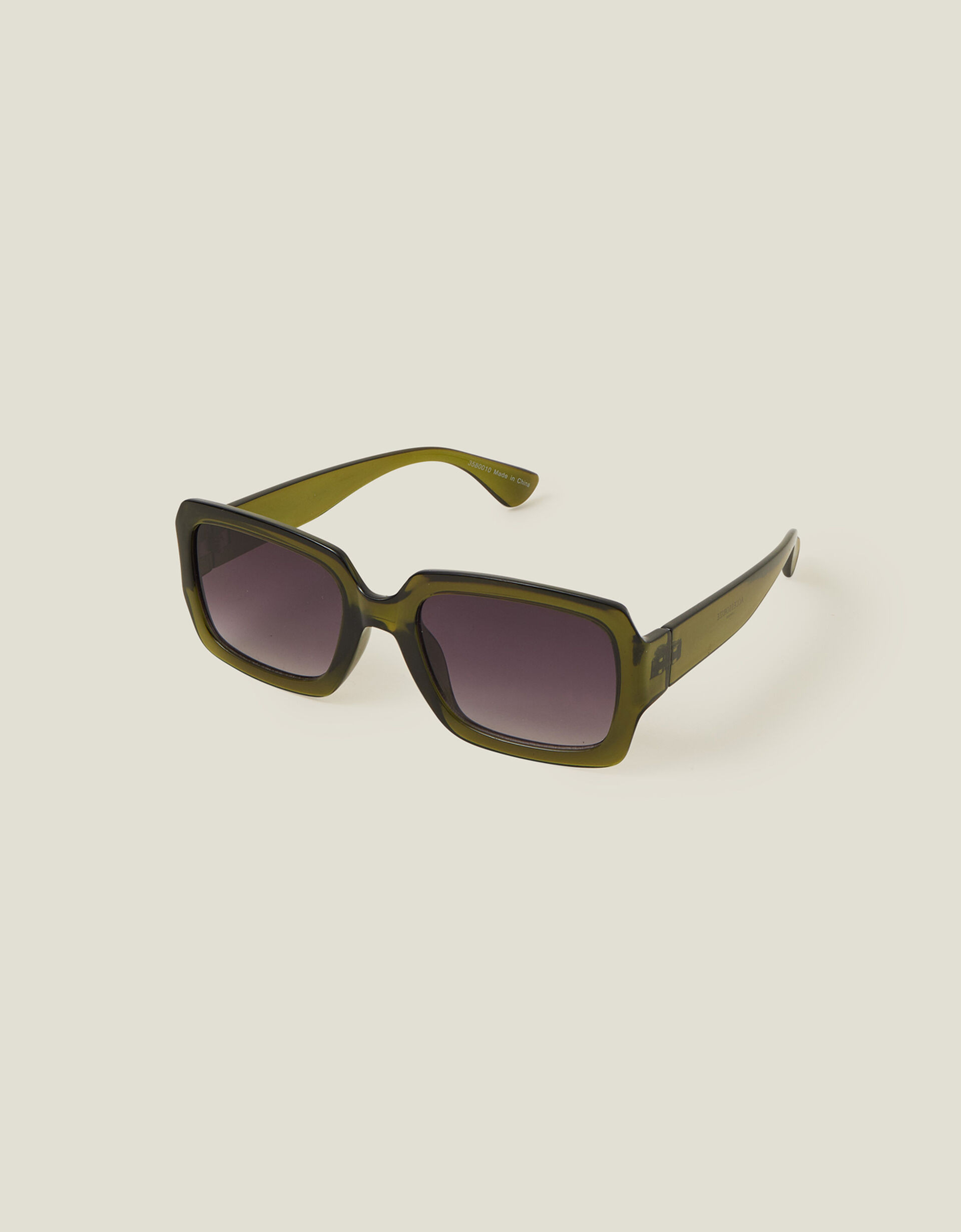 Chunky Rectangle Frame Sunglasses | Accessorize (Global)