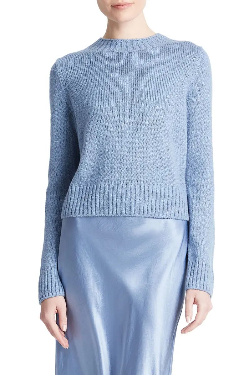 Silk Crewneck Sweater | Nordstrom