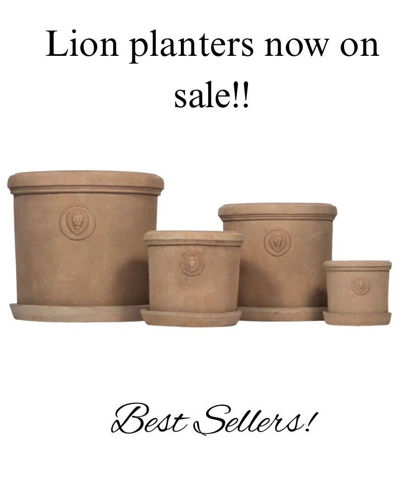 These lion planters have been so popular and they are on sale!! New arrivals, French, modern, outdoor, indoor, flower pots, spring, summer.

#LTKHome #LTKSaleAlert #LTKSeasonal