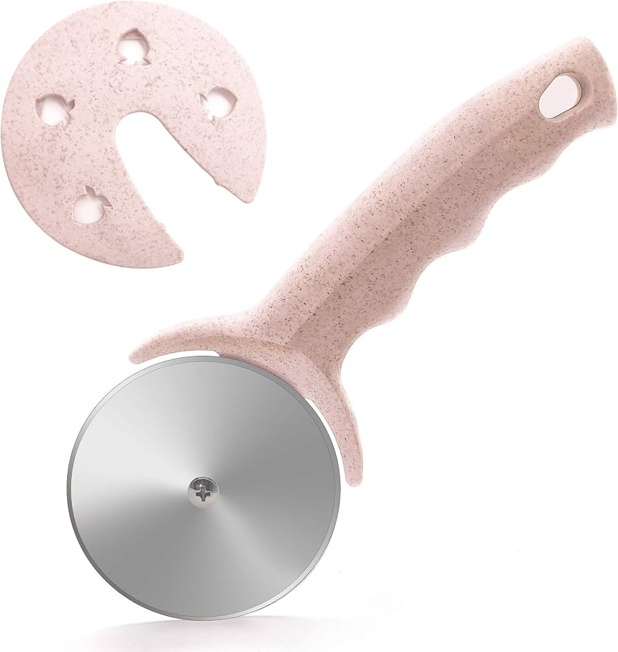 Pizza Cutter Wheel, Stainless Steel Pizza Cutter with Cover, Super Sharp Pizza Slicer-Dishwasher ... | Amazon (US)