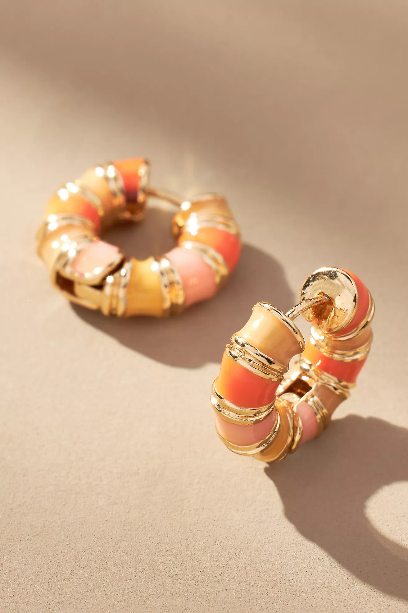 Colorful Huggie Hoop Earrings | Anthropologie (US)