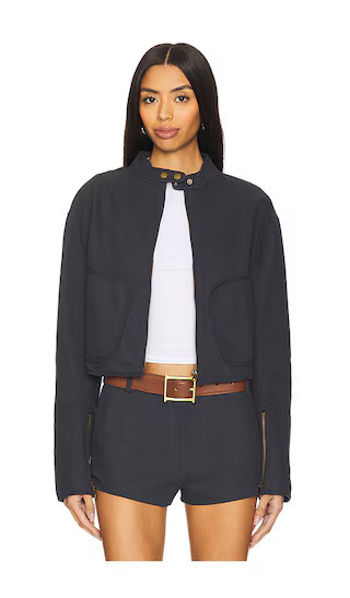 Crue Jacket in Petrol | Revolve Clothing (Global)
