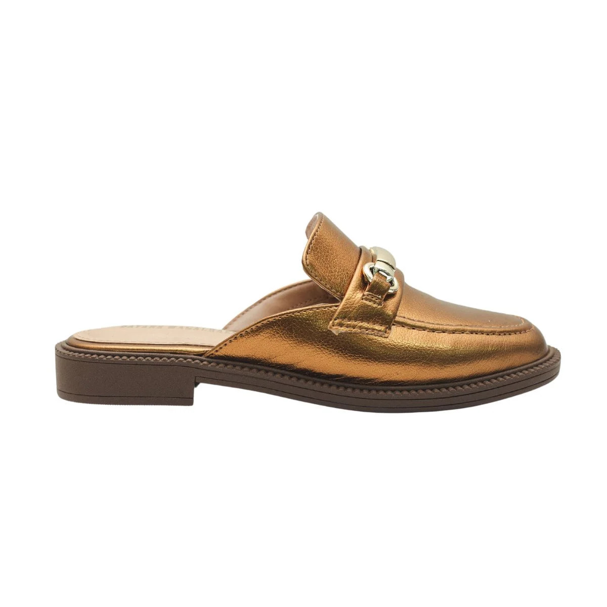 Sapato Mule Alure Dayane Magalhães Bronze Dourado | Renner (BR)