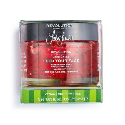 Makeup Revolution Skincare x Jake - Jamie Watermelon Hydrating Face Mask - 1.69 fl oz | Target