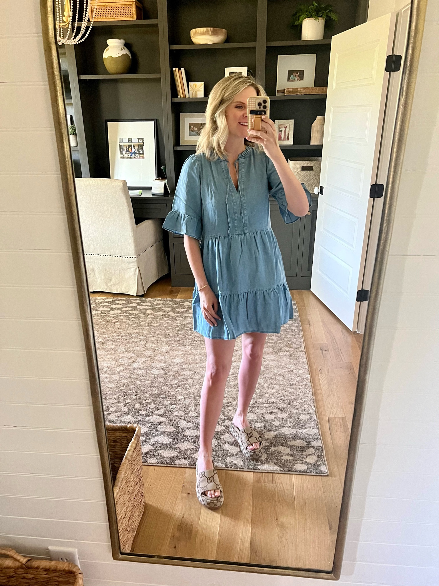 CUTEST dress, runs TTS! 
#dress #loft #summer #summerstyle

#LTKstyletip #LTKsalealert #LTKSeasonal