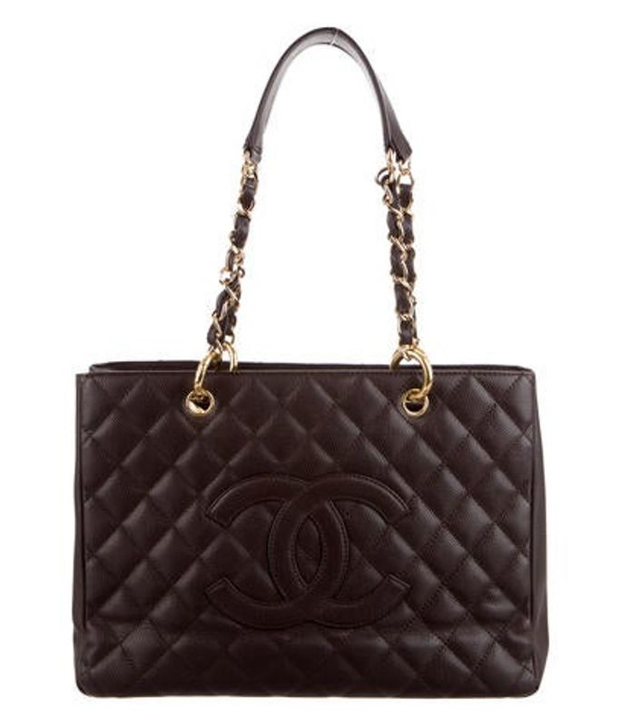 Chanel Grand Shopping Tote Brown Chanel Grand Shopping Tote | The RealReal