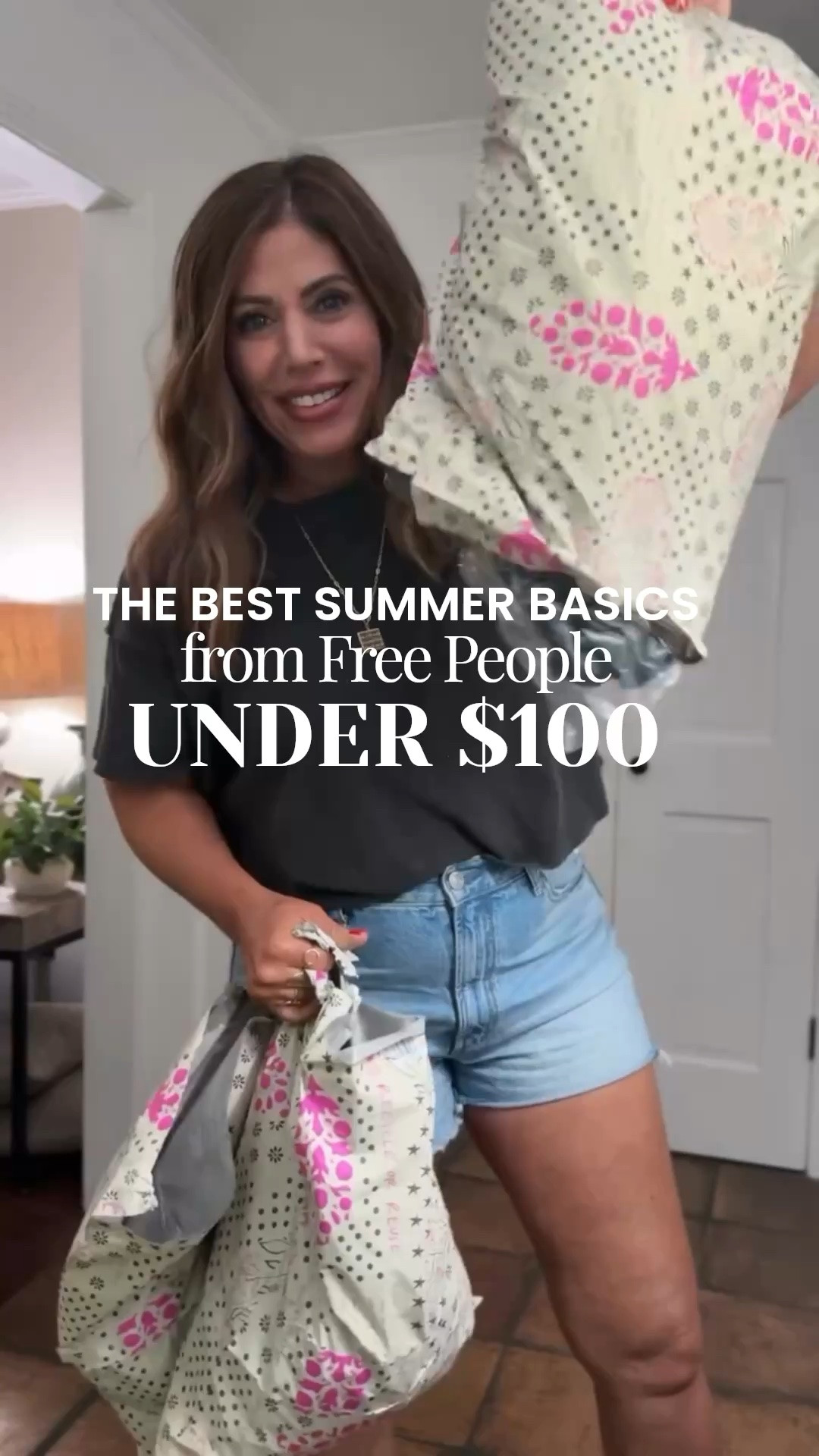 10/10 summer basics from free people and they’re all under $100! 🫶🏼😍

I’m wearing a medium in all of the tops, except for the oversized yellow T- I got a small in that one.

Sports bra/size M/L
High-rise black carpe diem shorts/medium
Jumpsuit/medium
Cotton linen pants/medium
First pair of denim shorts/29
Second pair of denim shorts/30
White pair of denim shorts/large 

Free people style, casual summer outfits, vacation outfit ideas, casual Athleisure style, over 40 style, free people haul