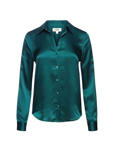 Tyler Silk Satin Blouse | Saks Fifth Avenue