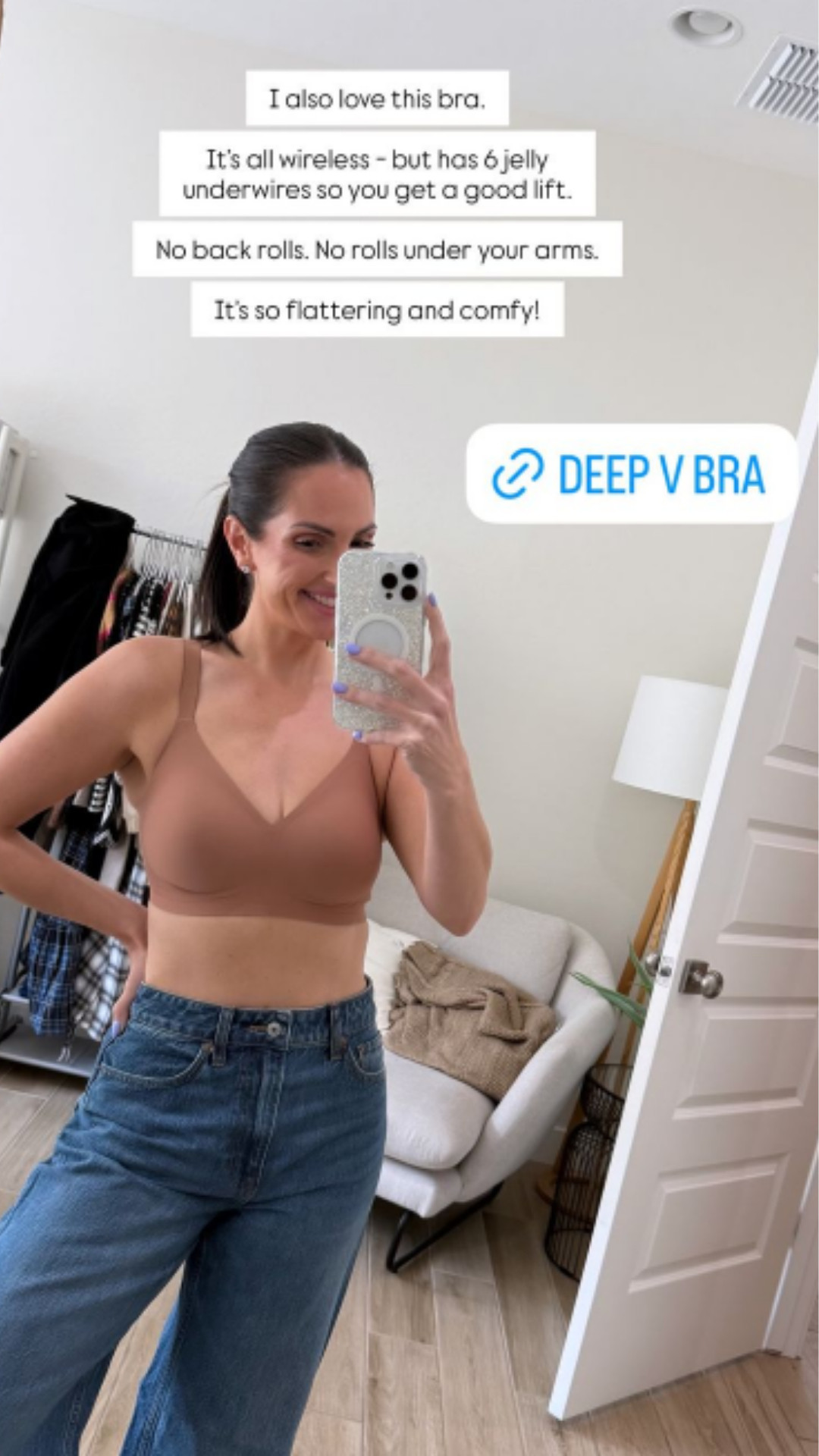 The Most Comfortable Wireless Deep V Bra! 

 #LTKmomlife #LTKU #LTKBeauty