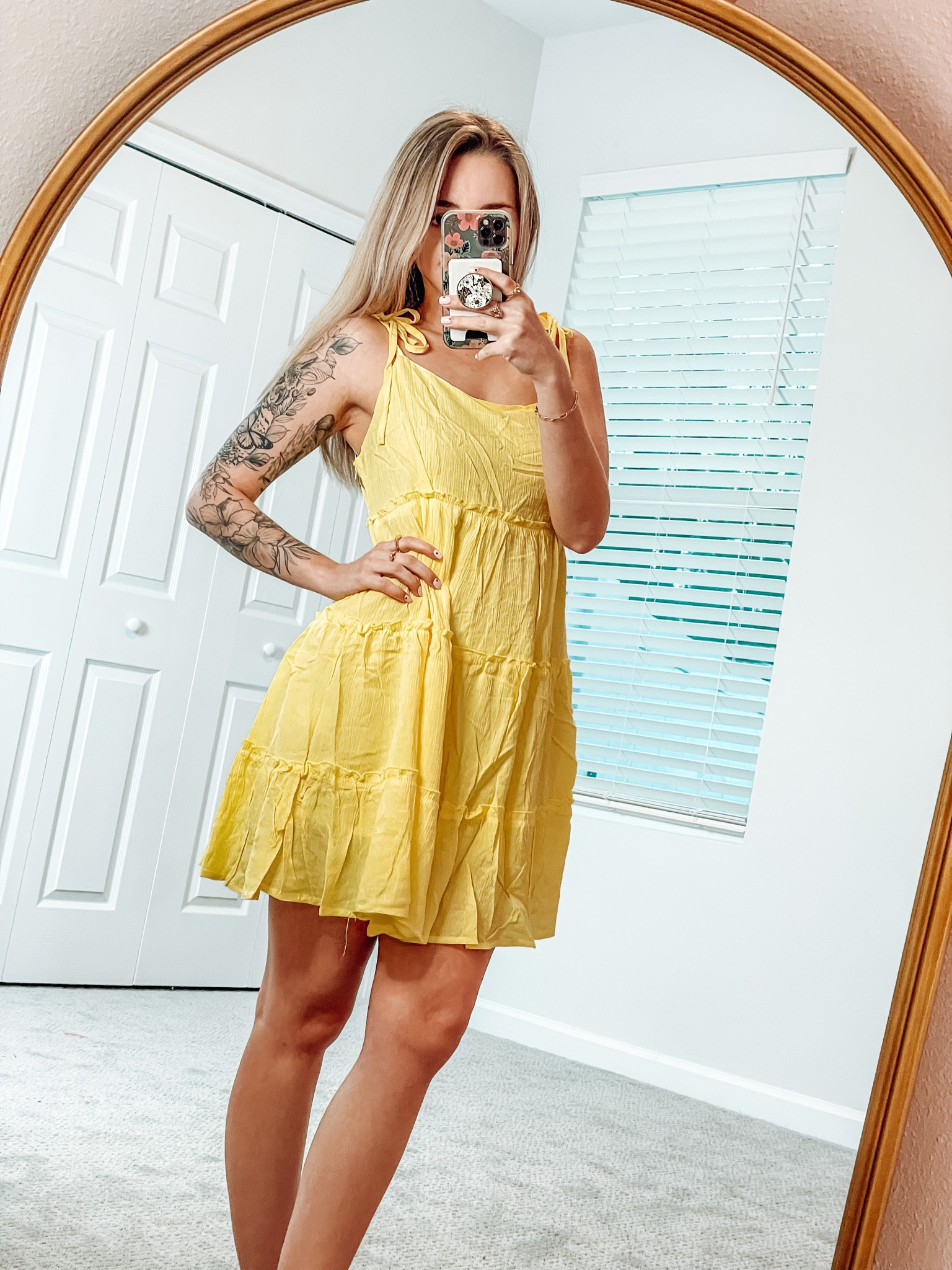 Yellow sundress from Shein! Excuse the wrinkles, it’s fresh out of the packaging

#LTKfit
