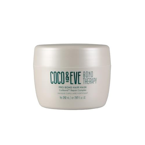 Coco & Eve Bond Therapy Pro Bond Hair Mask. Strengthening Bond-Building Treatment with Cutibond™ Repair Complex. Nourishes, Hydrates, Reduces Breakage for Damaged Chemically Treated Hair (7.17 fl oz) | Amazon (US)