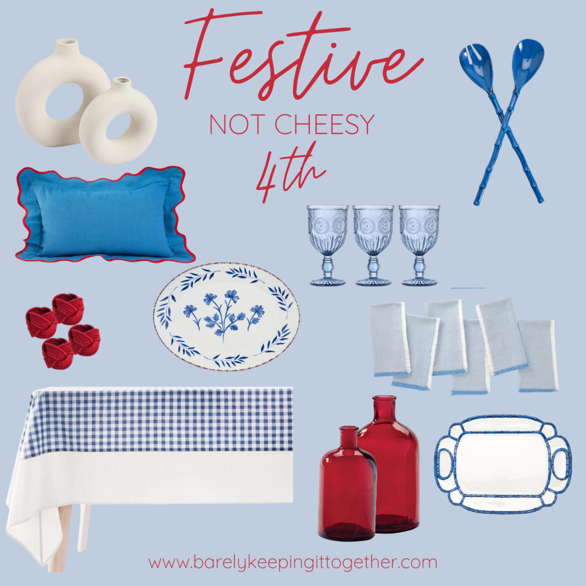 4th of July decor that isn’t cheesy! 

#LTKHome