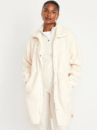 Long Sherpa Parka for Women | Old Navy (US)