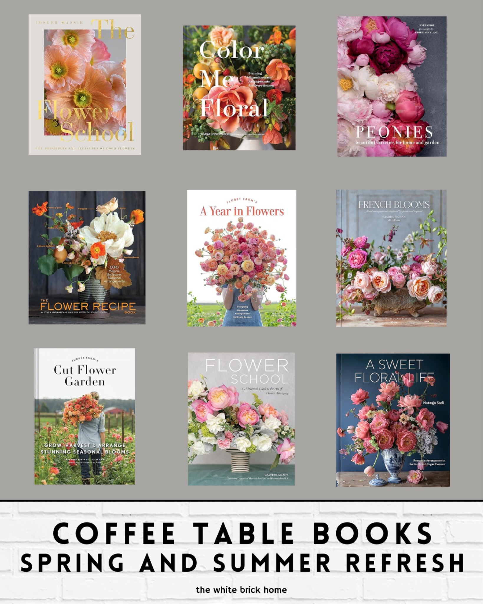 A few coffee table book options that would look great styled on a shelf or coffee table for spring and summer 🌸 

Coffee table books, home decor, home design, spring home decor, summer home decor, Amazon, Amazon home decor, coffee table styling, home accessories, shelf decor, spring accessories, gift ideas, mother day gift ideas, home accents 

#LTKSeasonal #LTKHome #LTKFindsUnder50