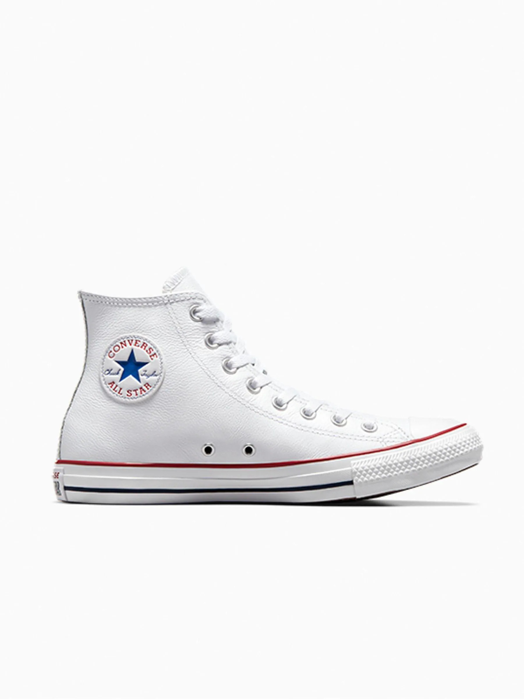 Converse Converse White Leather High Trainers | Next US
