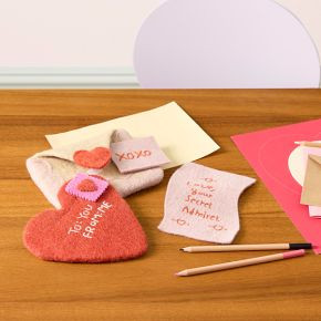 Felt Valentine's Love Letters | West Elm (US)