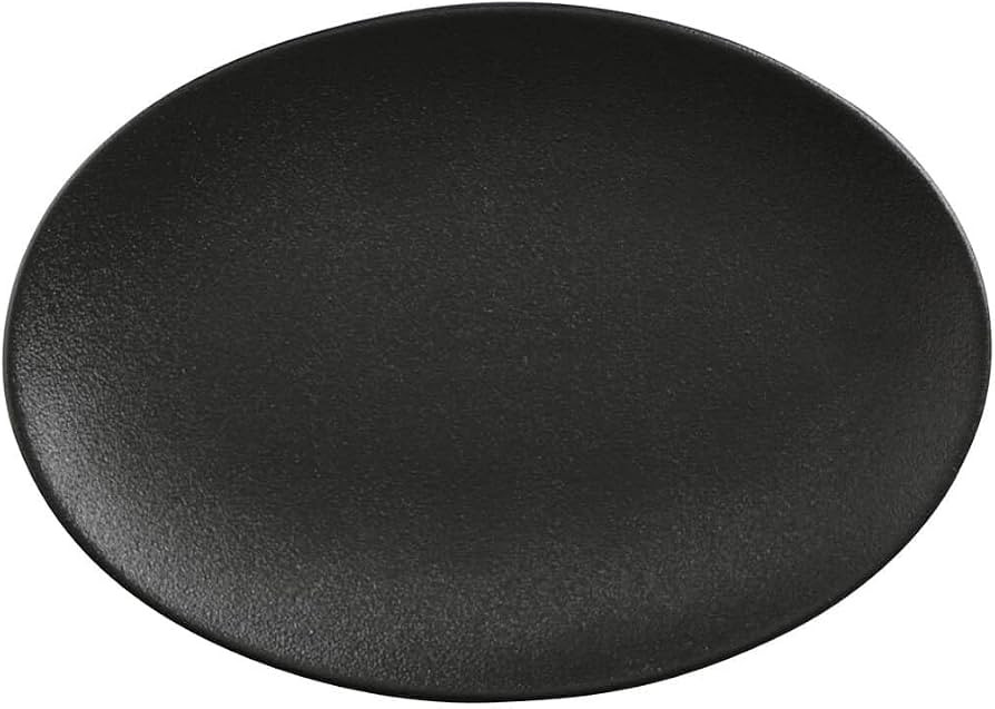 Maxwell & Williams Caviar Speckle Serving Platter, Porcelain, Black, 35 x 25 cm | Amazon (CA)