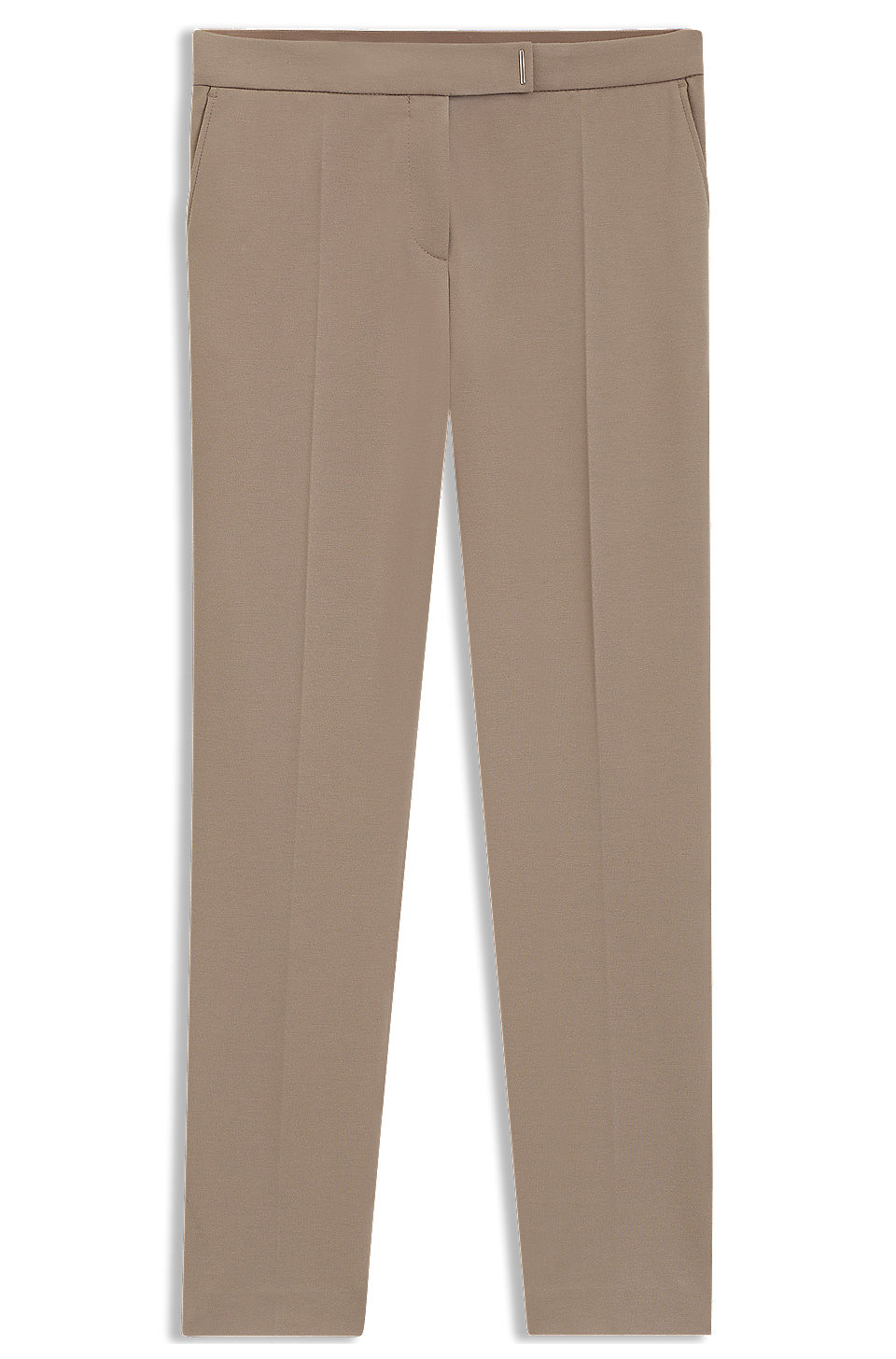 Slim-fit trousers in stretch Punto Milano fabric | Hugo Boss (UK)