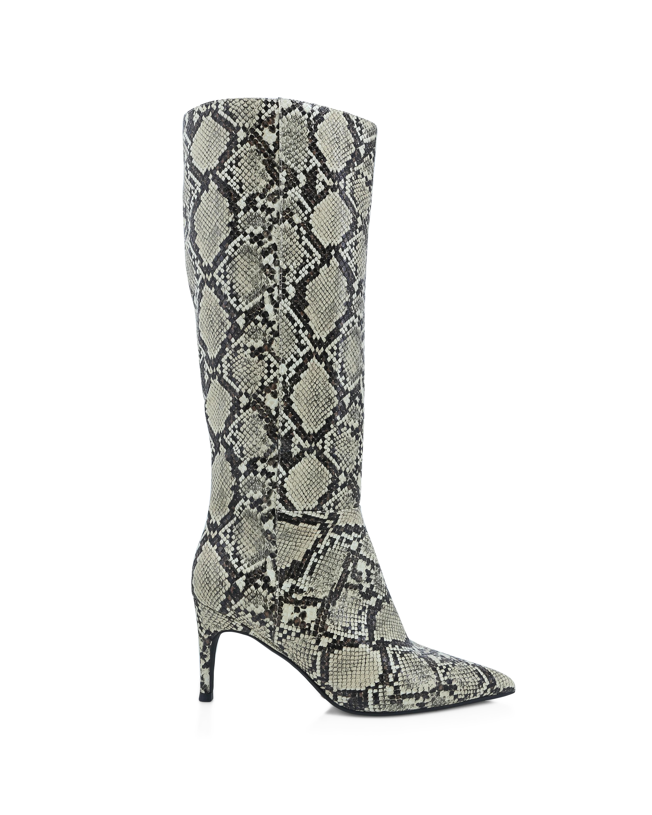 HARTWELL - CREAM SNAKE - Boots - Billini | Billini AU