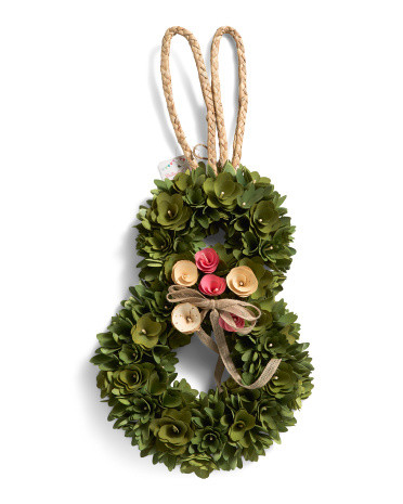 29in Bunny Wreath | TJ Maxx