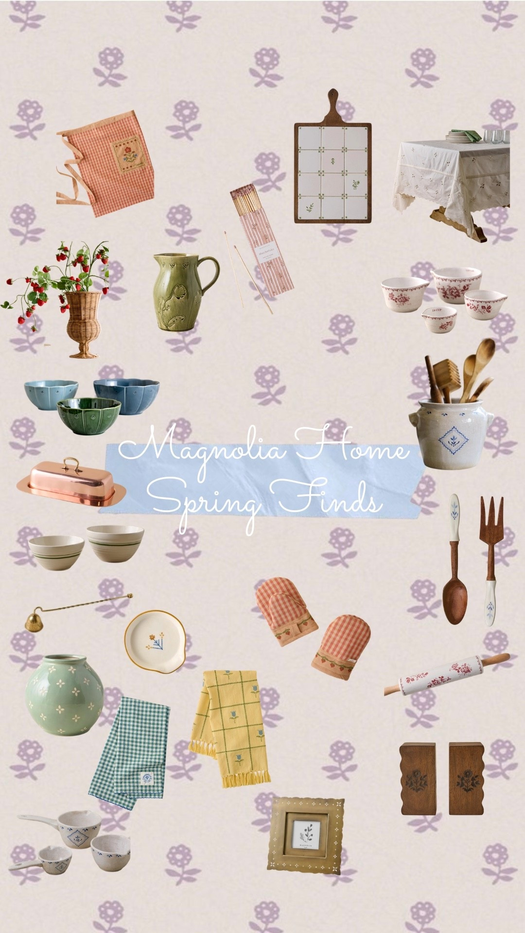 Magnolia Home Spring Finds!🧺🌼 

#LTKSeasonal #LTKSaleAlert #LTKHome