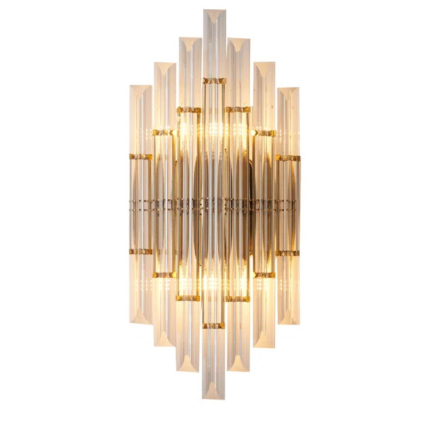 Kierra 2 - Light Gold/Clear | Wayfair Professional