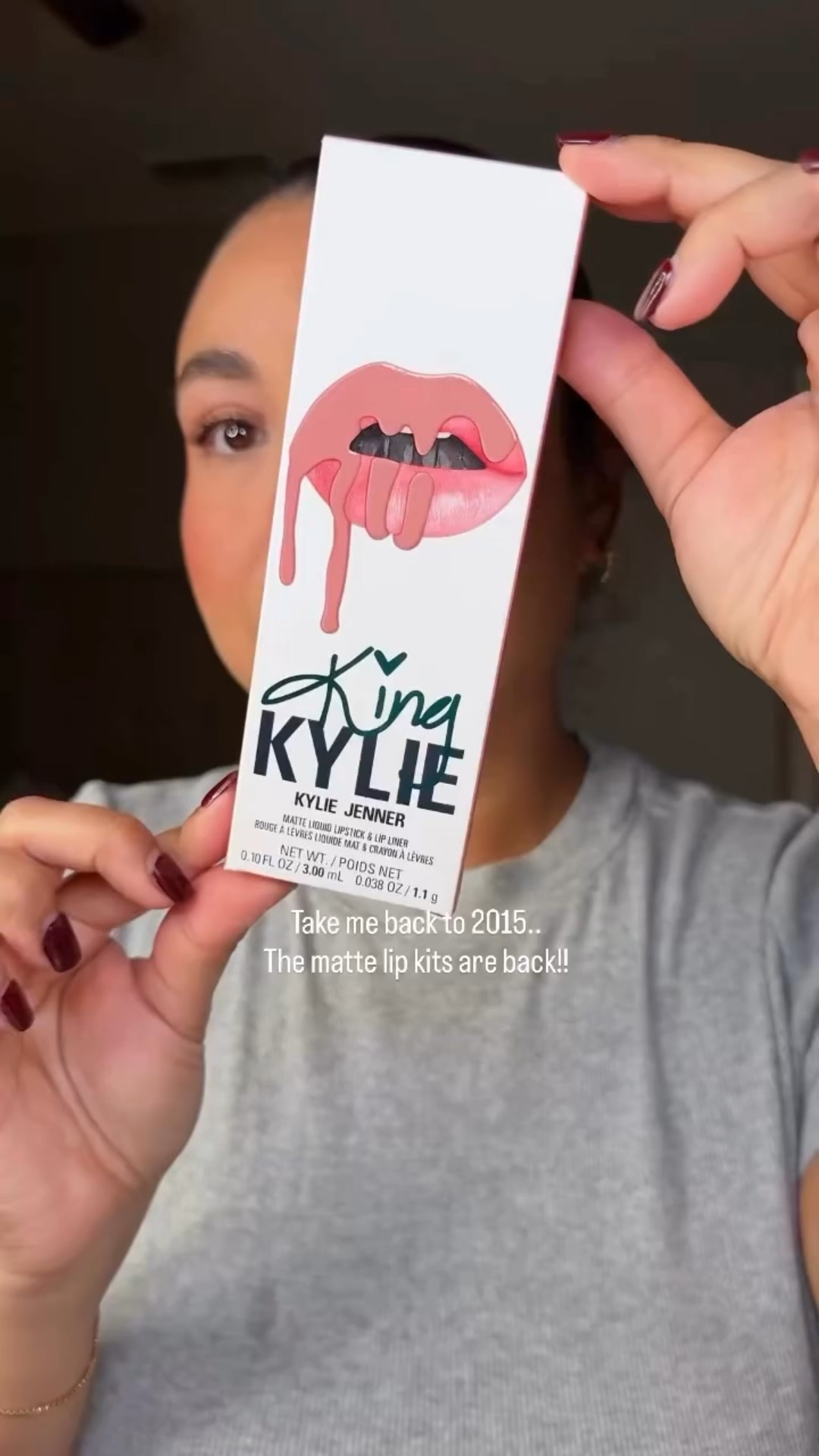 Let’s be honest…I never gave up matte lips and the @kyliecosmetics King Kylie matte lip kits are better than ever! Super creamy and long lasting like these do not move!! Wearing the shade “A Decade” which is a beautiful pinky nude shade with a brow lip liner so good and iconic!!

#mattelips#kingkylie#kyliecosmetics#lipcombo#makeup#2015makeup#beautycreator#beautyobsessed#beautycommunity#lipcombotutorial#mattelipkit#liquidlipsticks#kyliejennerlips#kylielipkit