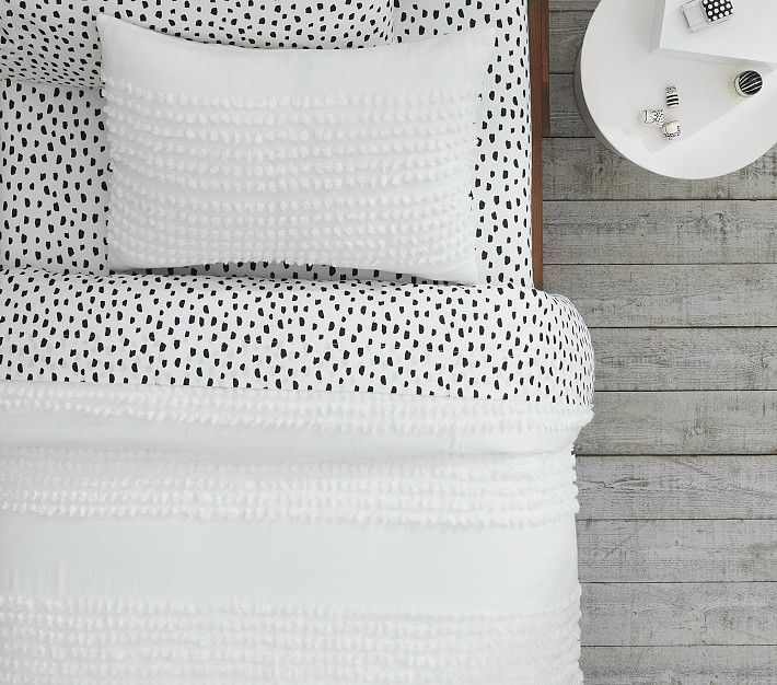 west elm x pbk Candlewick Duvet | Pottery Barn Kids