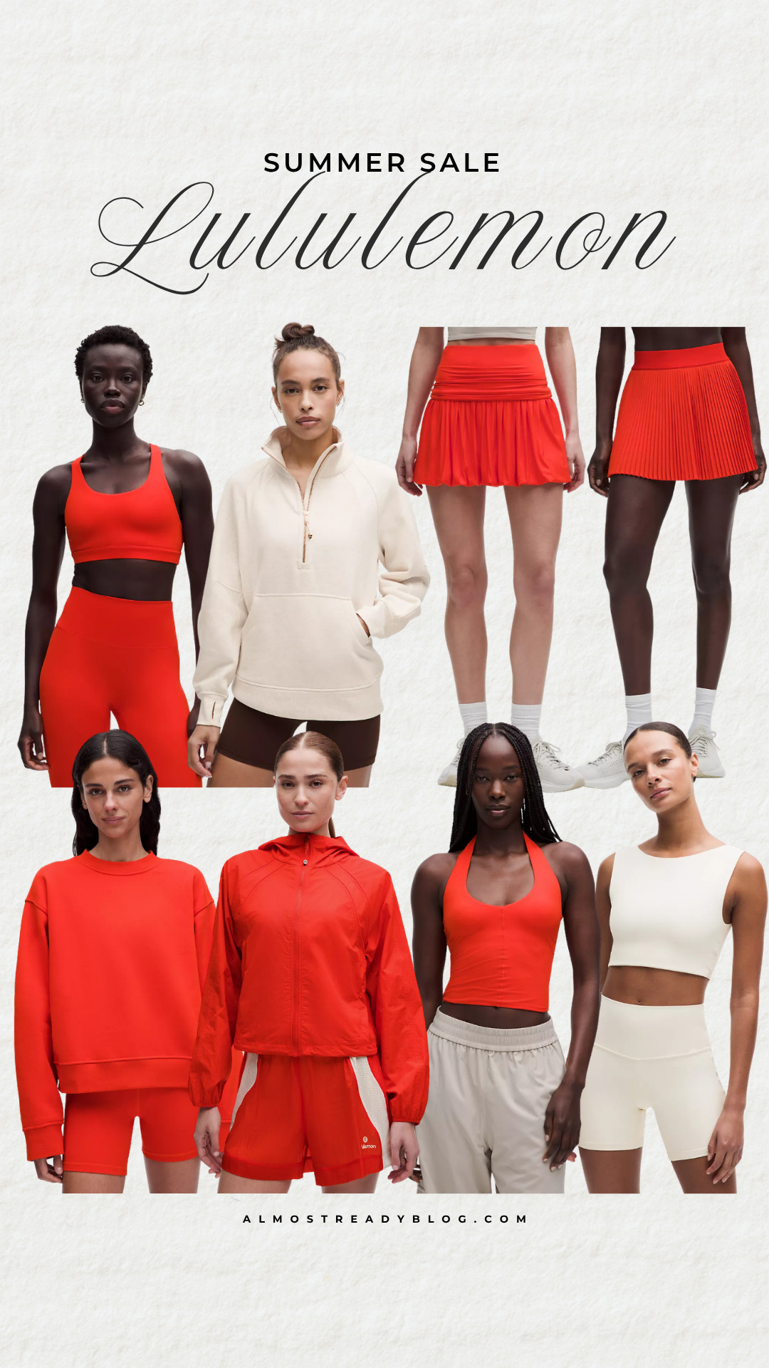 Lululemon's Summer Sale is packed with bright activewear, tennis styles, and everyday essentials you'll reach for all season long. lululemon sale, tennis outfit, workout clothes, athletic wear, activewear sale, running shorts, tennis skirt, sports bra, matching set, summer activewear

#LTKActive #LTKSaleAlert