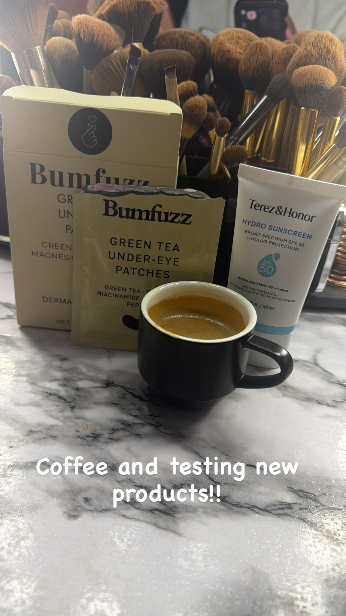 Coffee and new products 

#LTKdayinmylife #LTKmomlife #LTKgrwm