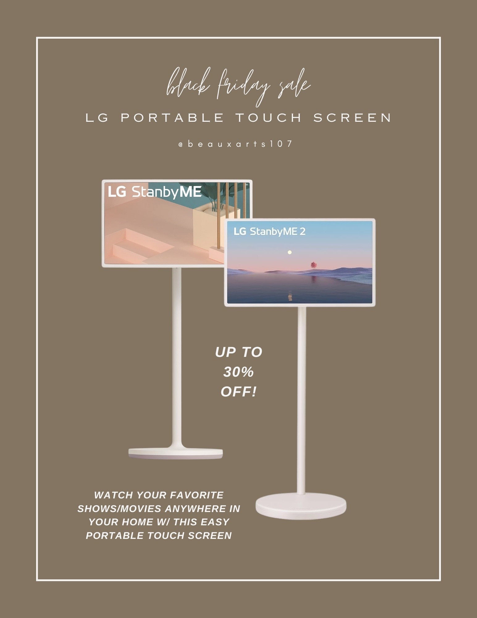 Save on these portable touch screens to watch all your favorite movies and shows anywhere at home! 

#LTKSaleAlert #LTKHome #LTKCyberWeek