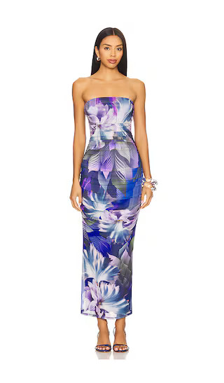 Marlo Dress in Abstract Orchid | Revolve Clothing (Global)