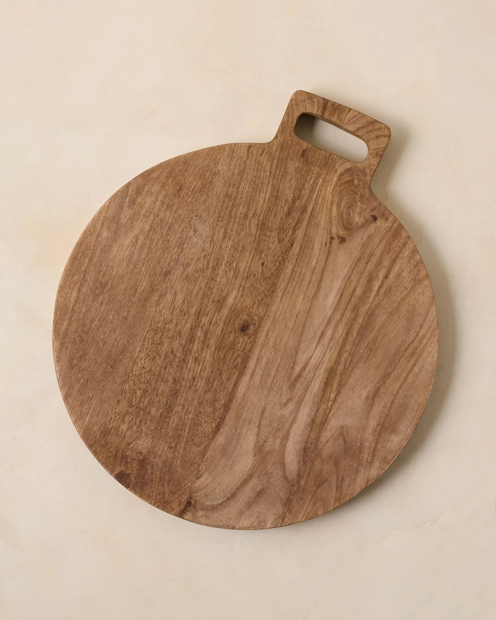 Mango Wood Round Bread Board | Magnolia
