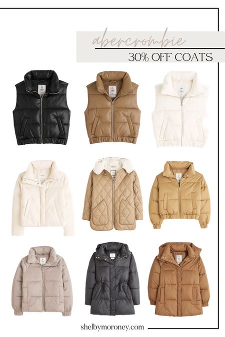 Abercrombie coat jacket and vest sale 

#LTKunder50 #LTKunder100 #LTKsalealert