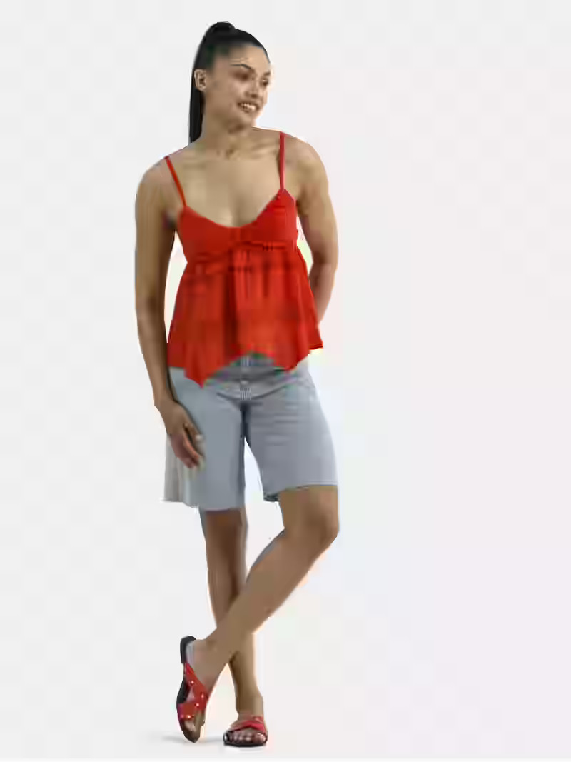 No Boundaries Hanky Hem Cami with Lace, Women's | Walmart (US)