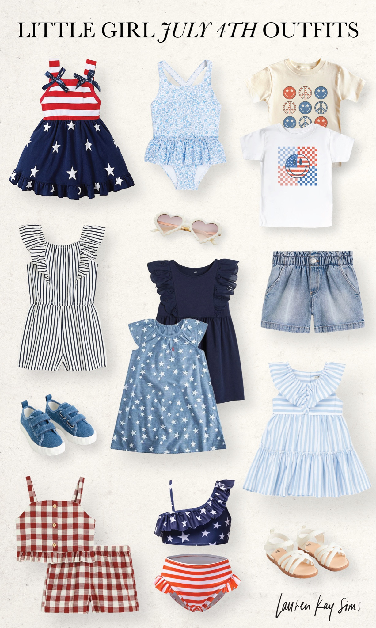 July 4th outfits for your little girl 💙❤️ 

#LTKSeasonal #LTKunder50 #LTKkids