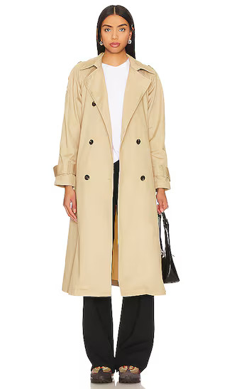 x Rachel Ridley Trench Coat in Beige | Revolve Clothing (Global)