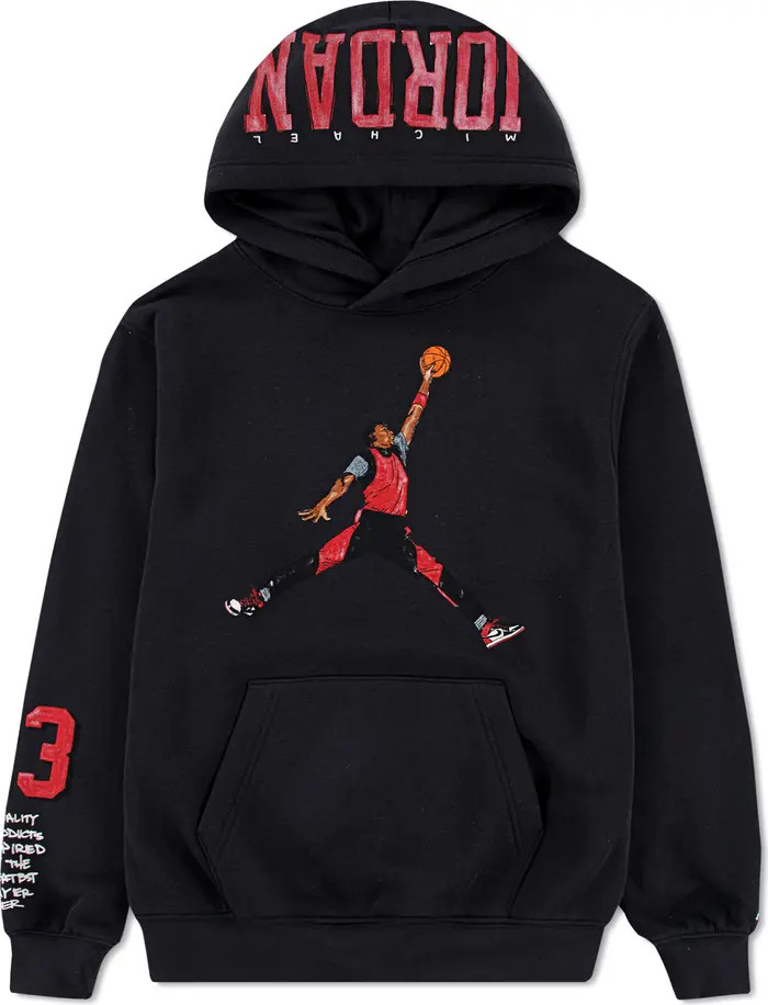 Jordan Kids' Jordan Sketch Fleece Hoodie | Nordstrom | Nordstrom