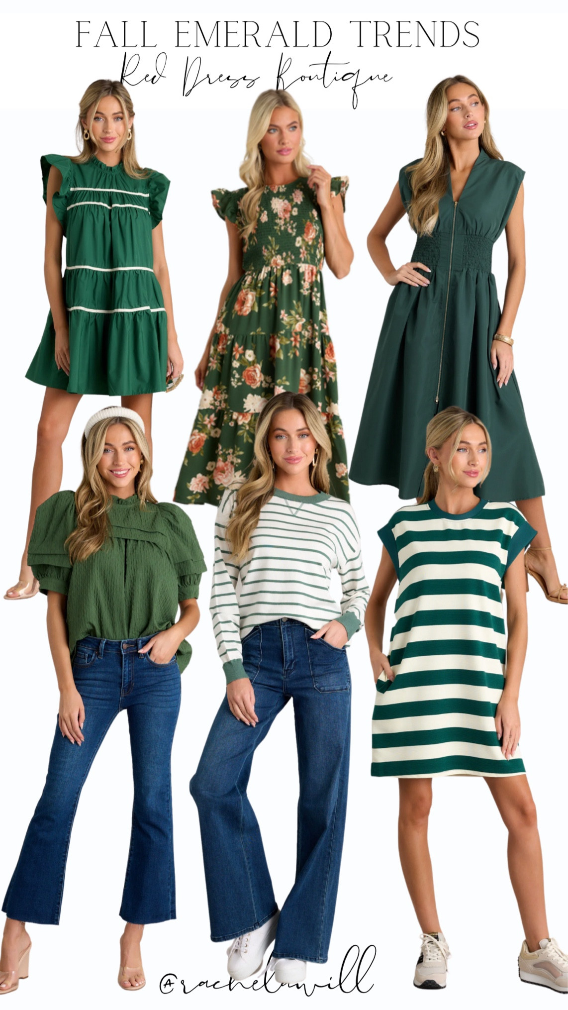 Aren’t these emerald tones just PERFECT for fall? 👏🏻 

These are great outfits for teachers too ✏️

#fall #falloutfits #teacher #teacheroutfits #teacherstyle #fallstyle #fallinspo #emerald #falldresses #falltops #teacherdress #fallpictures #familypictures 

#LTKFindsUnder100 #LTKSeasonal #LTKBacktoSchool