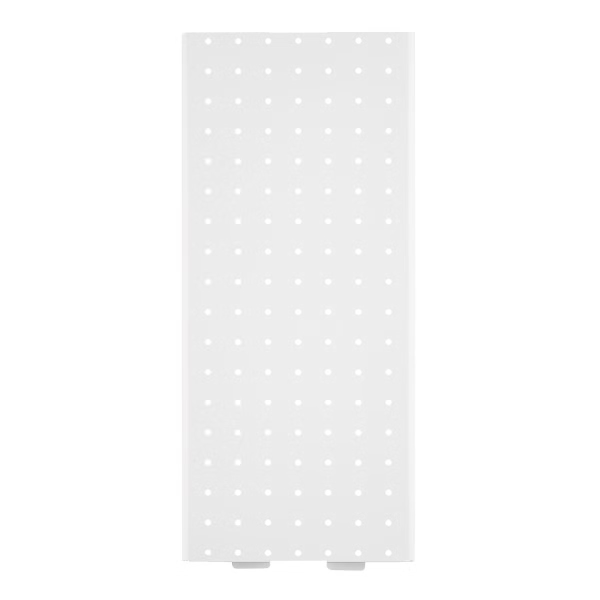 3-Tier Cart Large Peg-Board Attachment White | The Container Store