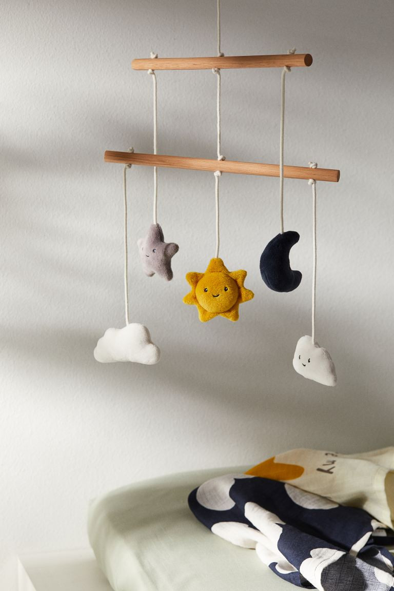 Baby Mobile - Yellow/stars - Home All | H&M US | H&M (US + CA)