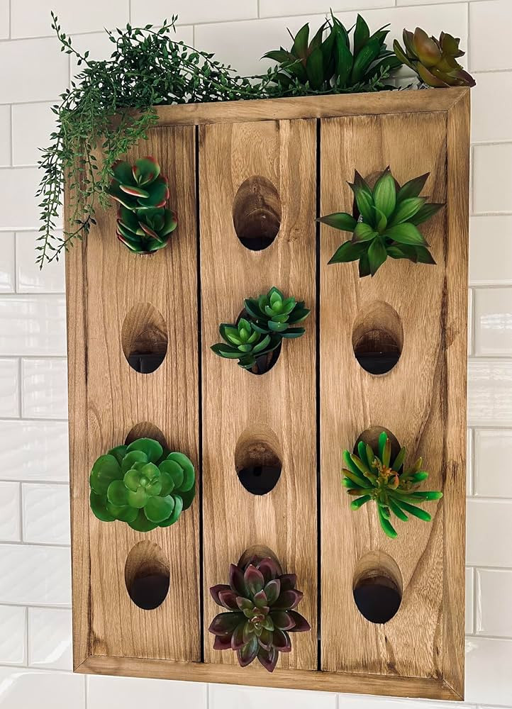 Air Plant Holder - Wall Planters for Indoor Plants - Plant Wall - Air Plant Hanger - Air Plant Ho... | Amazon (US)