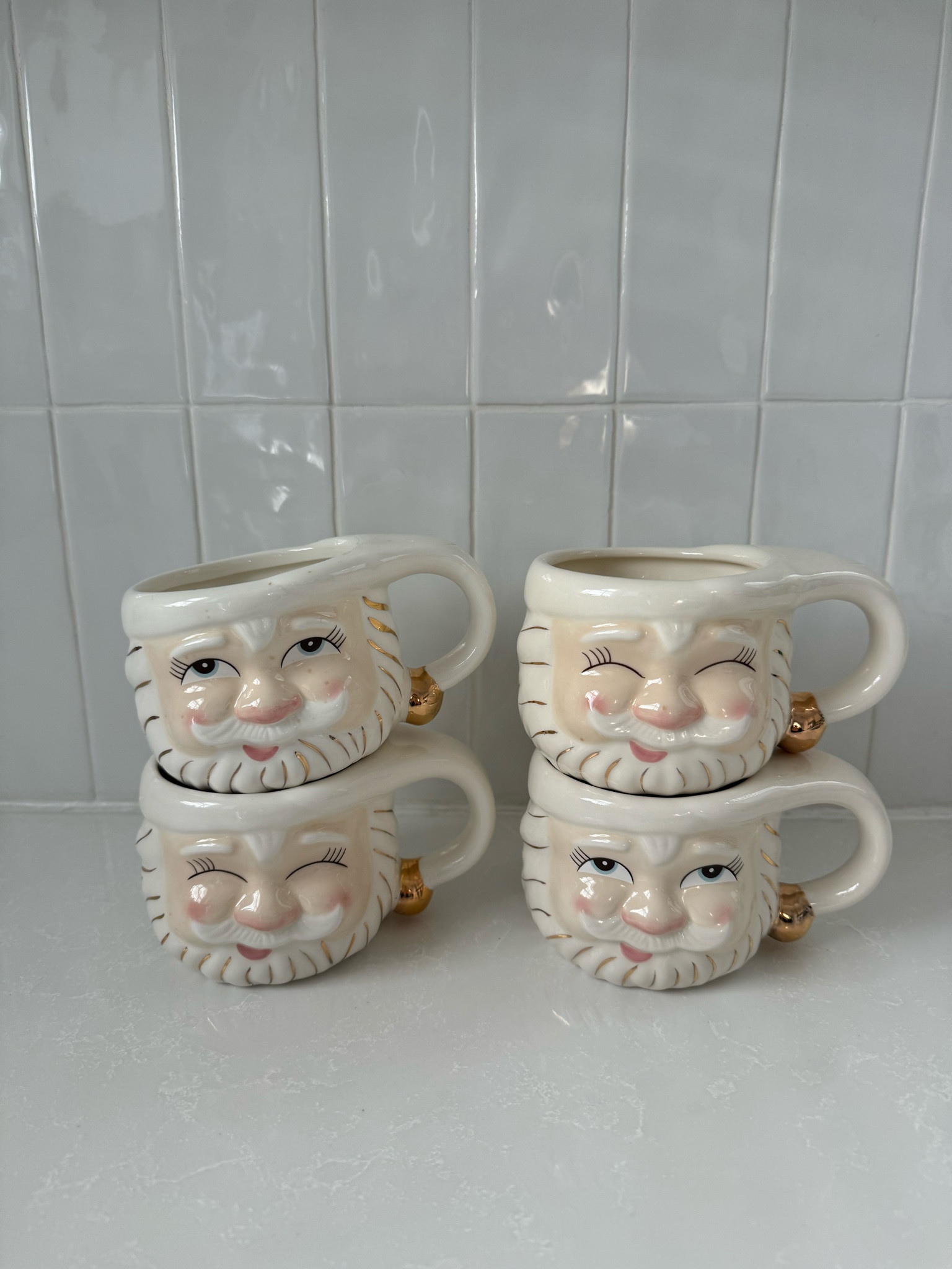 Vintage inspired Christmas mugs ✨ These Papa Noel Santa mugs are one of my favorite holiday decor items. They look just as cute on the kitchen counter as they do while sipping cocoa. They also make a great gift for the coffee lover in your life! 

Christmas decor, holiday decor, Santa decor, Santa mugs, papa Noel, Christmas mugs, vintage Christmas, coffee bar, gift guide


#LTKHome #LTKHoliday #LTKGiftGuide