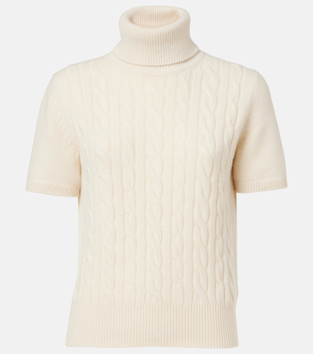 Jubilee cable-knit turtleneck top | Mytheresa (UK)