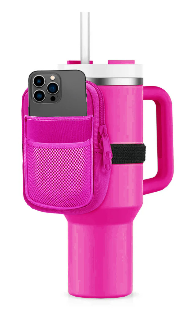 Hot Pink Tumbler Fanny Pack | Katydid.com