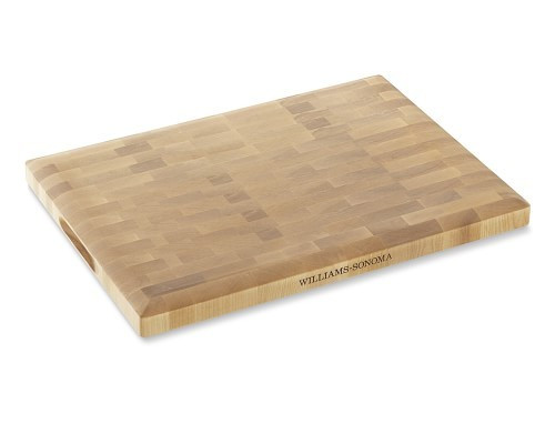Williams Sonoma End-Grain Cutting Board, Birch, Medium | Williams-Sonoma