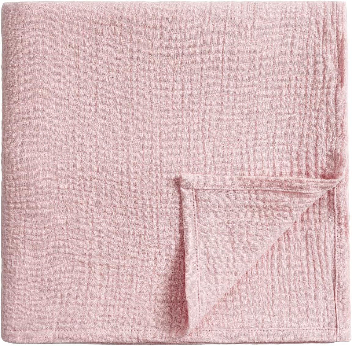 Meracorallo Muslin Swaddle Blanket, 100% Cotton Receiving Blanket Soft and Breathable Swaddle Wra... | Amazon (US)