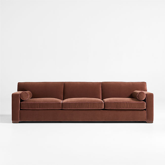Raffiné 105" Sofa by Athena Calderone + Reviews | Crate & Barrel | Crate & Barrel