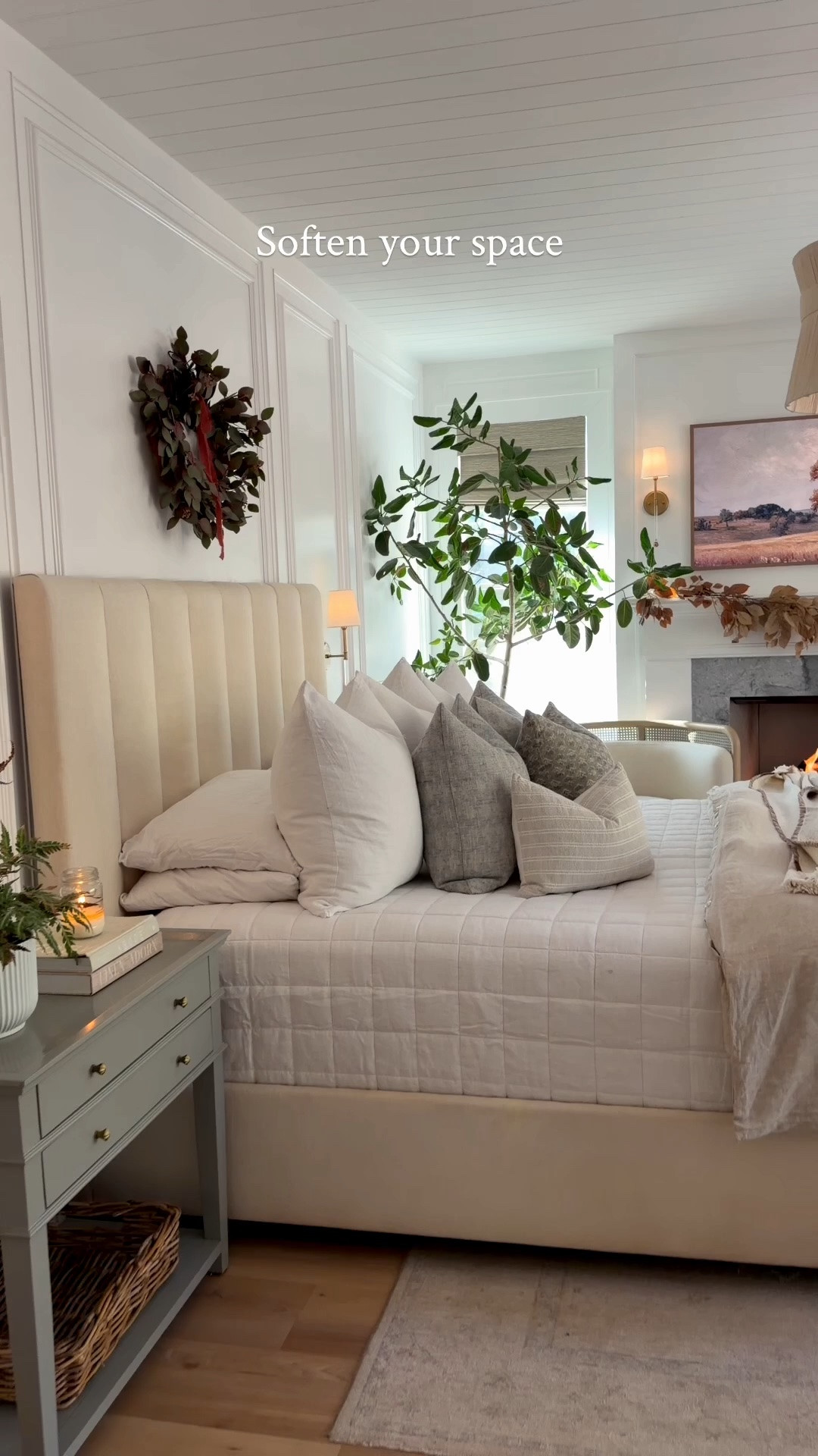 Softening our primary suite for fall…There’s just something about adding layers and texture this time of year that instantly makes a bedroom feel warmer + more inviting.

I refreshed our bed with @Quince  and love how these new pieces completely changed the feel of the room. I added their European Linen Duvet Cover in Natural Chambray, the linen is breathable, temperature-regulating, pre-washed for softness and only gets softer over time, and layered on the Wool Alpaca Stripe Throw in Espresso for that extra cozy fall texture. It’s a soft, midweight wool + alpaca blend and such a pretty finishing layer at the end of the bed.

And other two of the pieces you see here are actually longtime Quince favorites that I’ve had for years, our European Linen Box Quilt in white and the Chunky Hand Knit Wool Throw on the chair. Both have held up SO well and are staples I use all year long.

I love finding elevated, beautiful pieces that make our home feel special without the crazy price tag, and this combination feels SO good heading into cozy season.

#QuincePartner

#LTKSeasonal #LTKSaleAlert #LTKHome